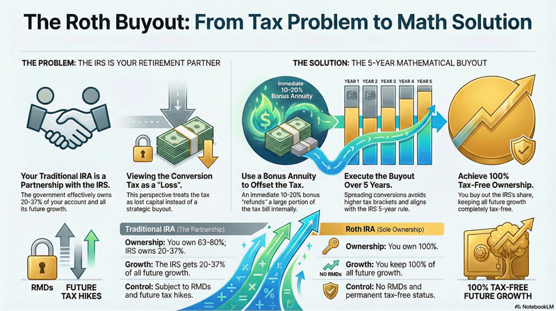 Roth conversion planning visual 3