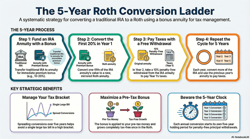 Roth conversion planning visual 4